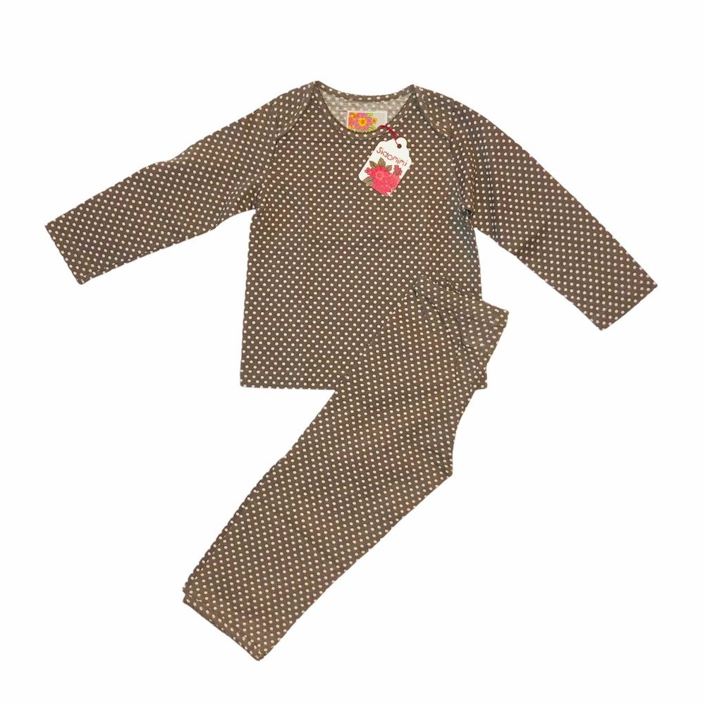 NEW Siaomimi polka dots pajama lounge set